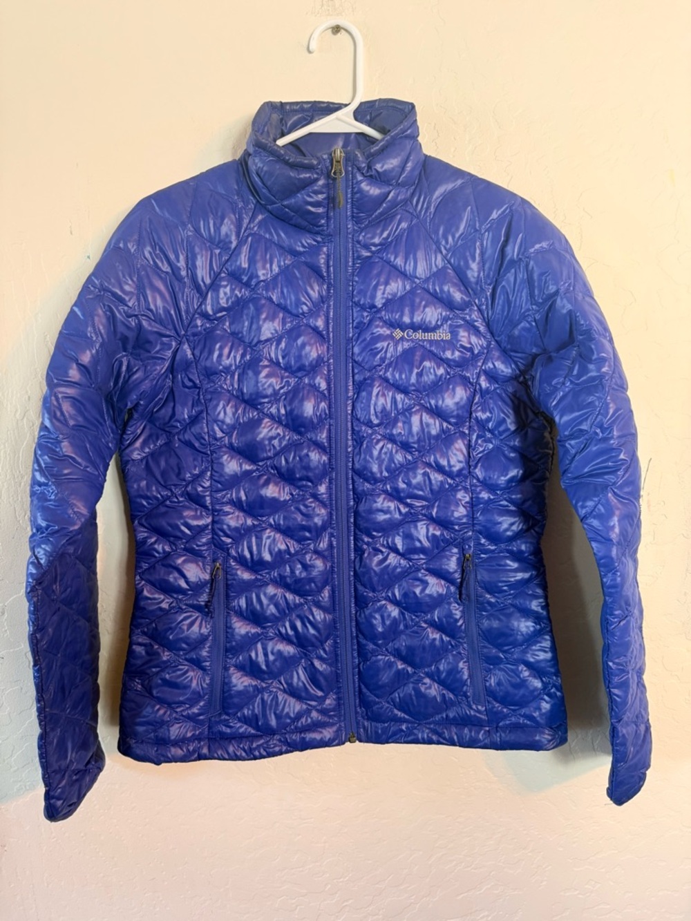 Columbia Women's Purple Quilted Packable Puffer Jacket